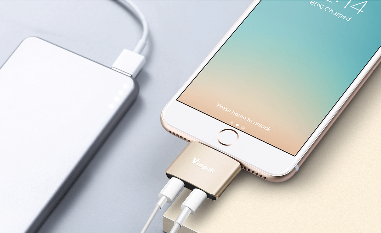 Dual Lightning Adapter for iPhone7